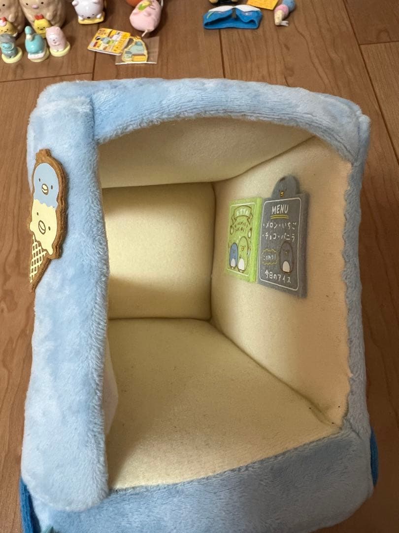 すみっコぐらし　てのりぬいぐるみ　ハウス　ワゴンセット