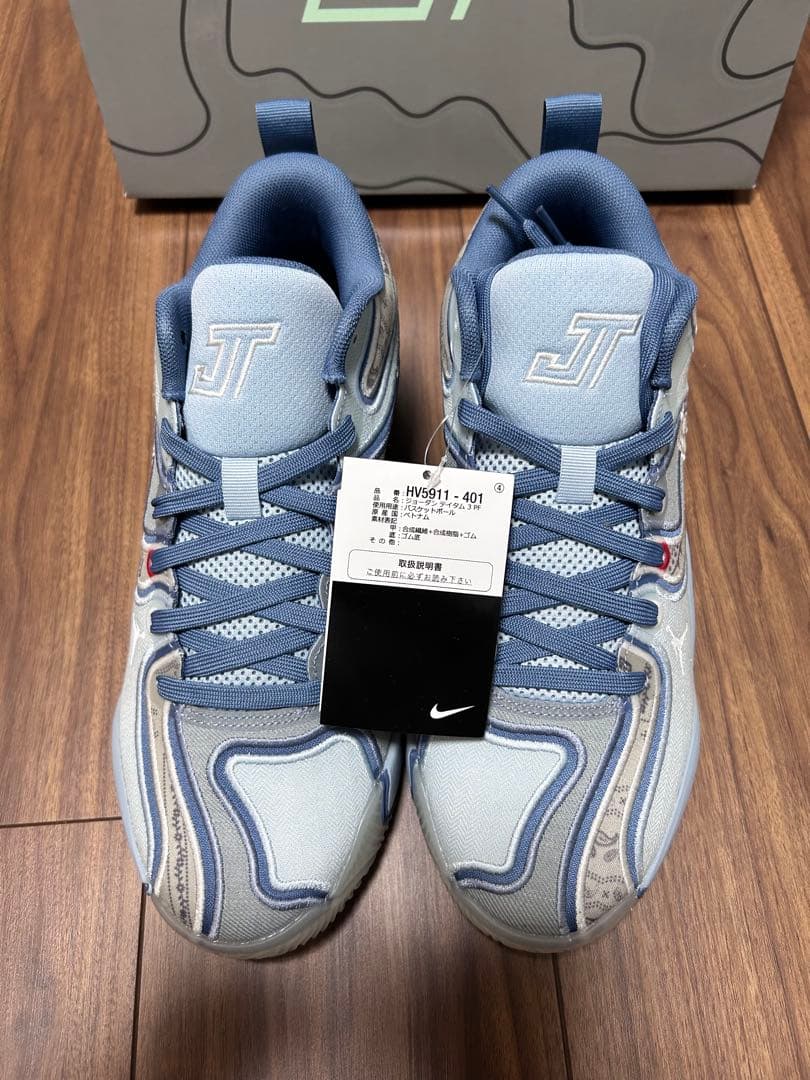 JORDAN TATUM 3 PF BLUE DENIM 27 ナイキ　バスケ