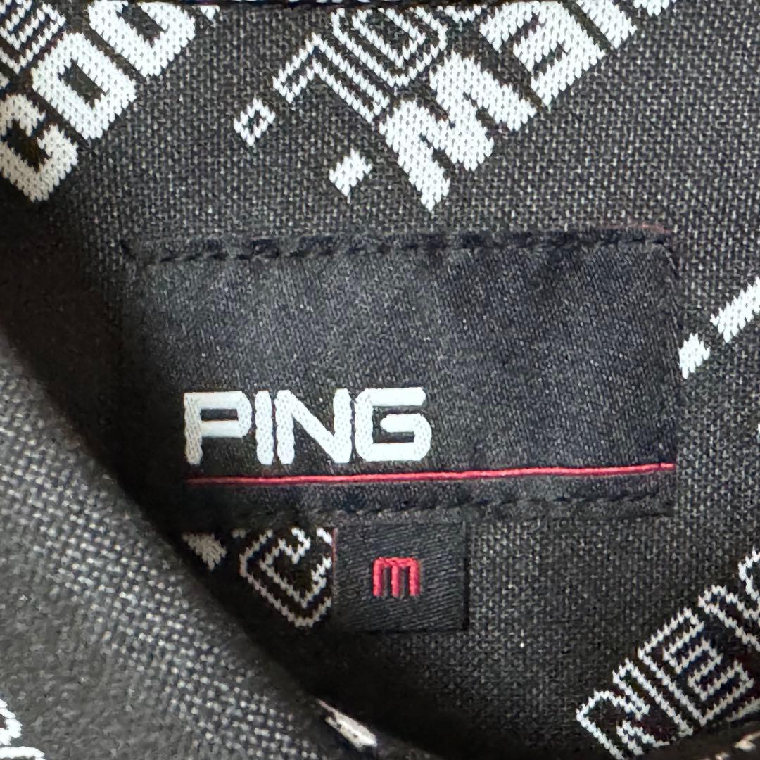 【新品】 PING ピン ポロシャツ スカート 総柄 セットアップ ゴルフウェア