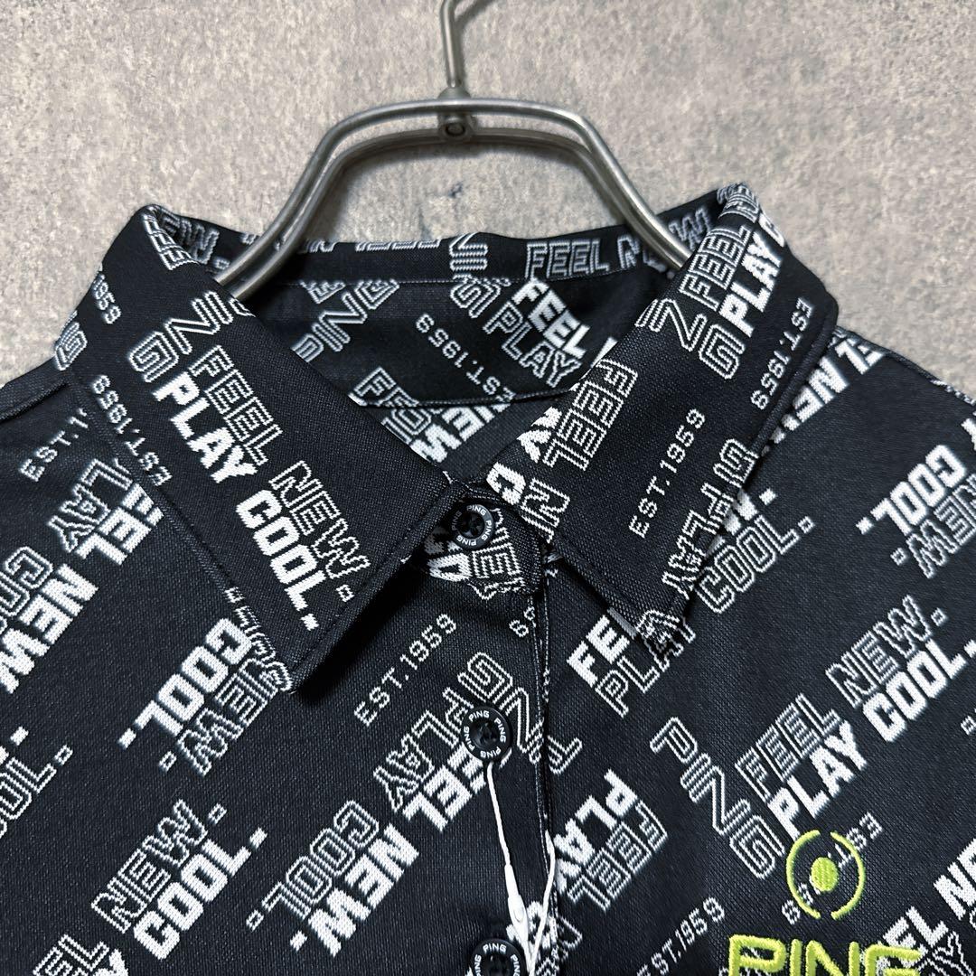 【新品】 PING ピン ポロシャツ スカート 総柄 セットアップ ゴルフウェア