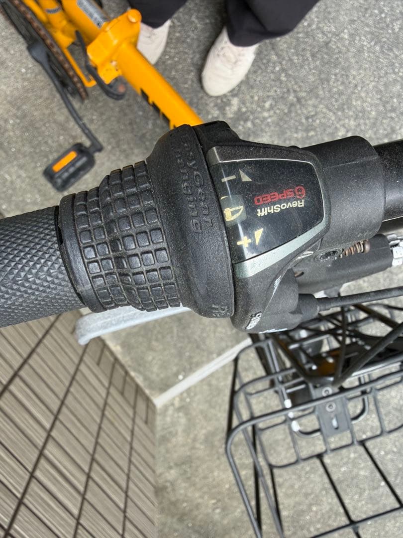 HUMMER 折りたたみ自転車 黄色