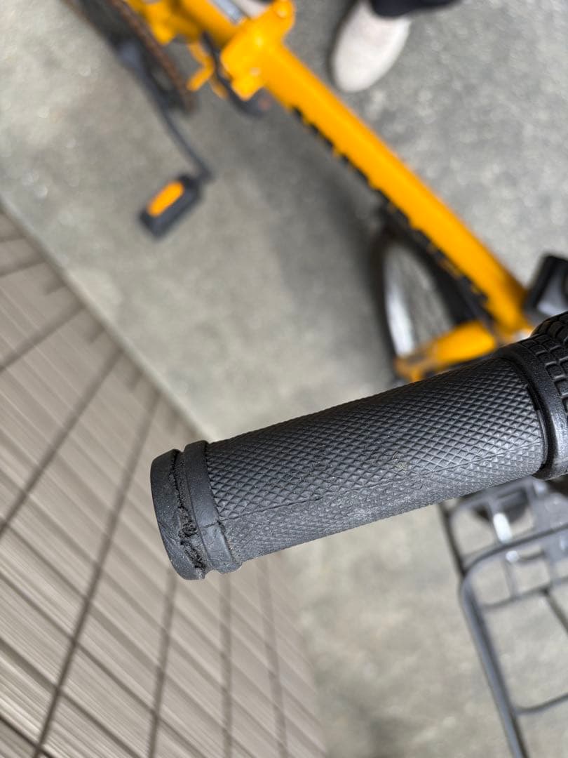 HUMMER 折りたたみ自転車 黄色