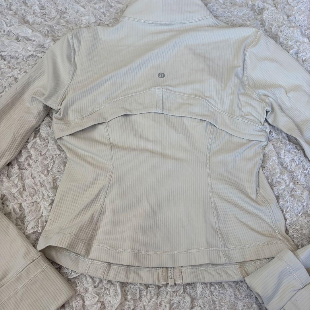 lululemonルルレモン リブdefine フルジップジャケットクロップ