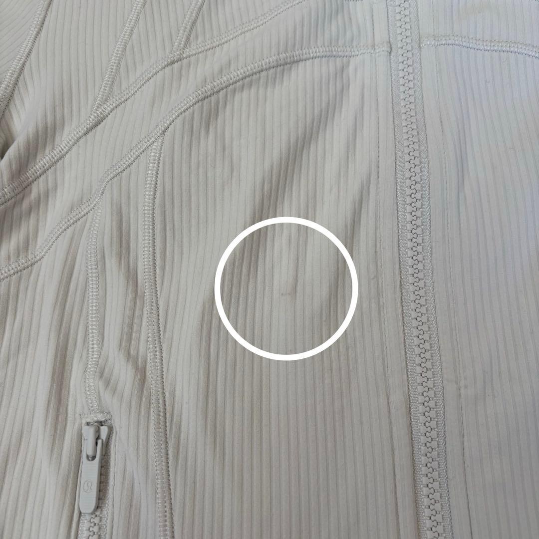 lululemonルルレモン リブdefine フルジップジャケットクロップ