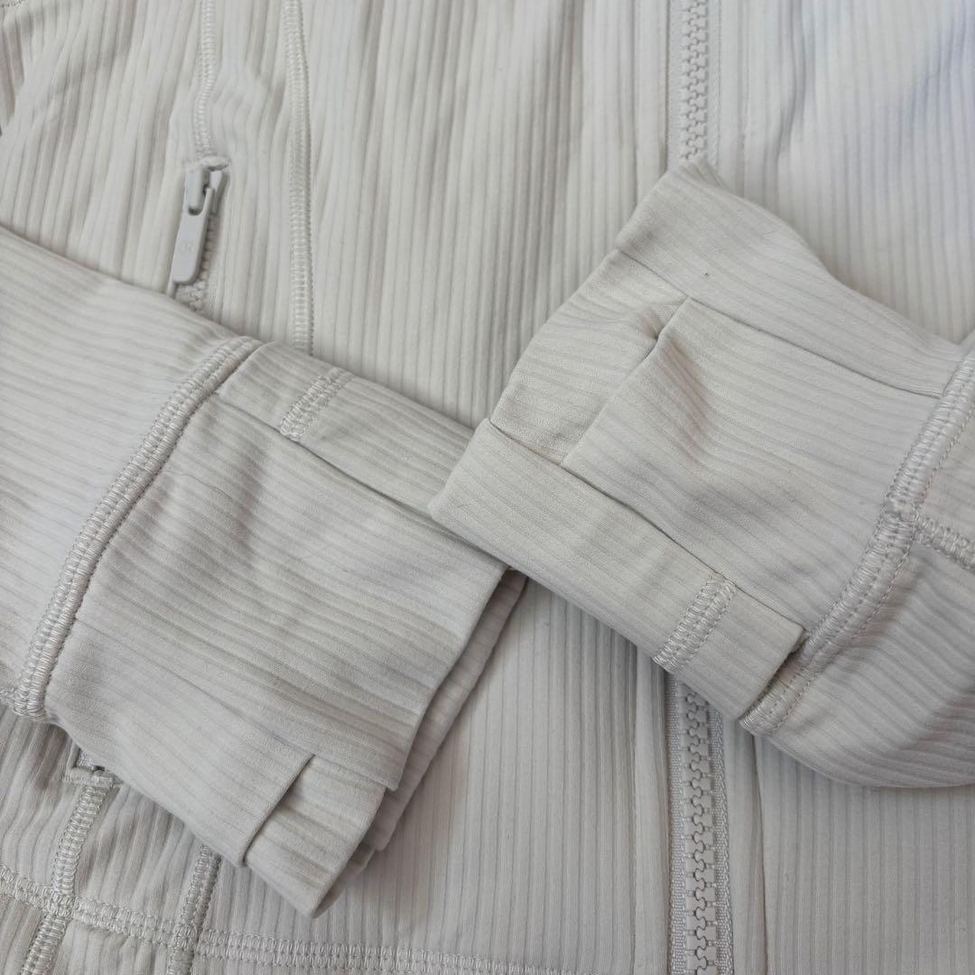 lululemonルルレモン リブdefine フルジップジャケットクロップ