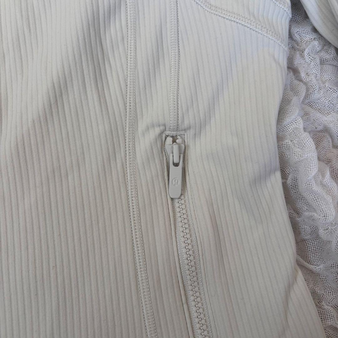 lululemonルルレモン リブdefine フルジップジャケットクロップ