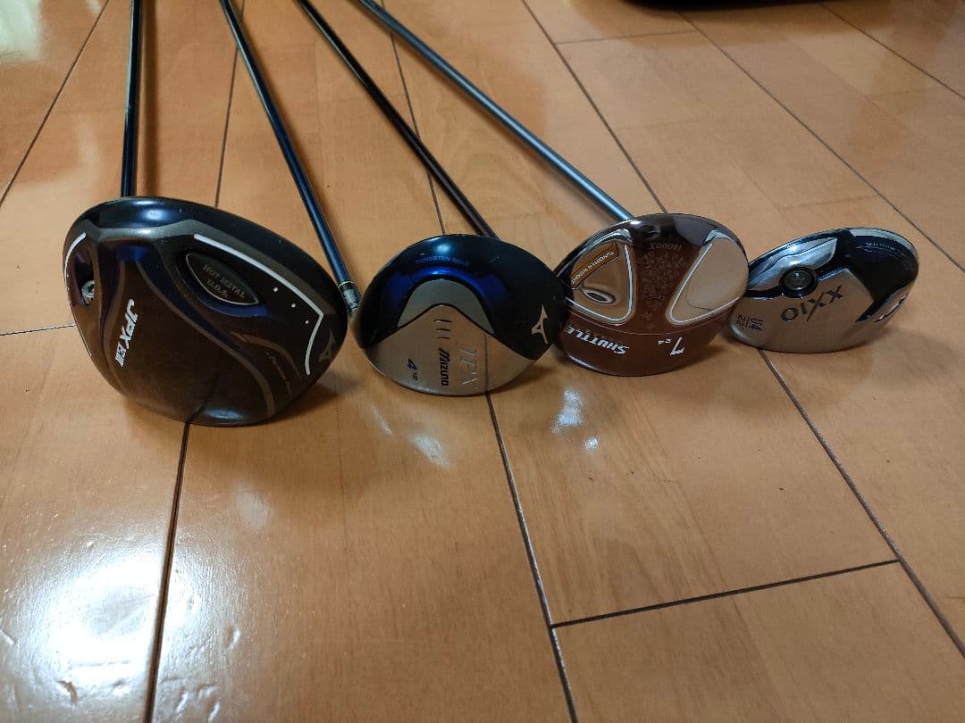 レディースゴルフクラブセット （ミズノjpx、ゼクシオ、マルマン、PRGR）