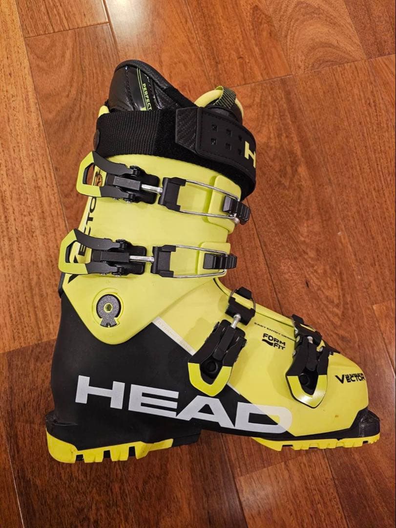 HEAD VECTOR EVO 105 SLスキー用ブーツ イエロー 超美品