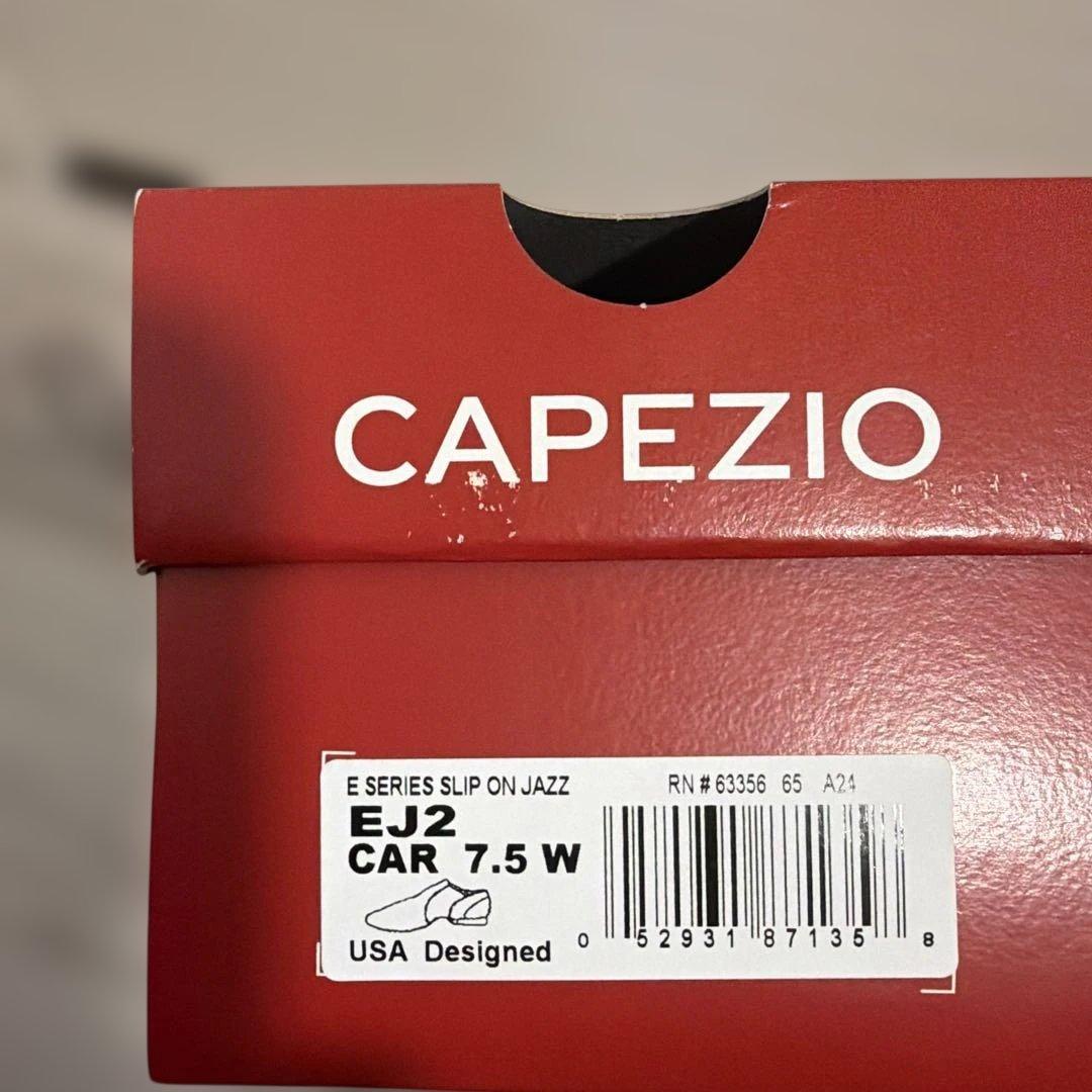 Capezio ジャズシューズEJ2 キャラメル　7.5W