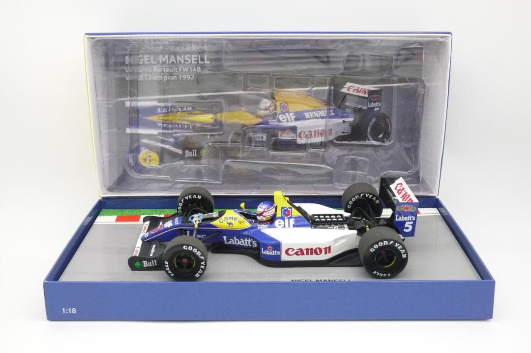 コペンオジイ1/18 ウィリアムズ FW14B N.マンセル チャンピオン