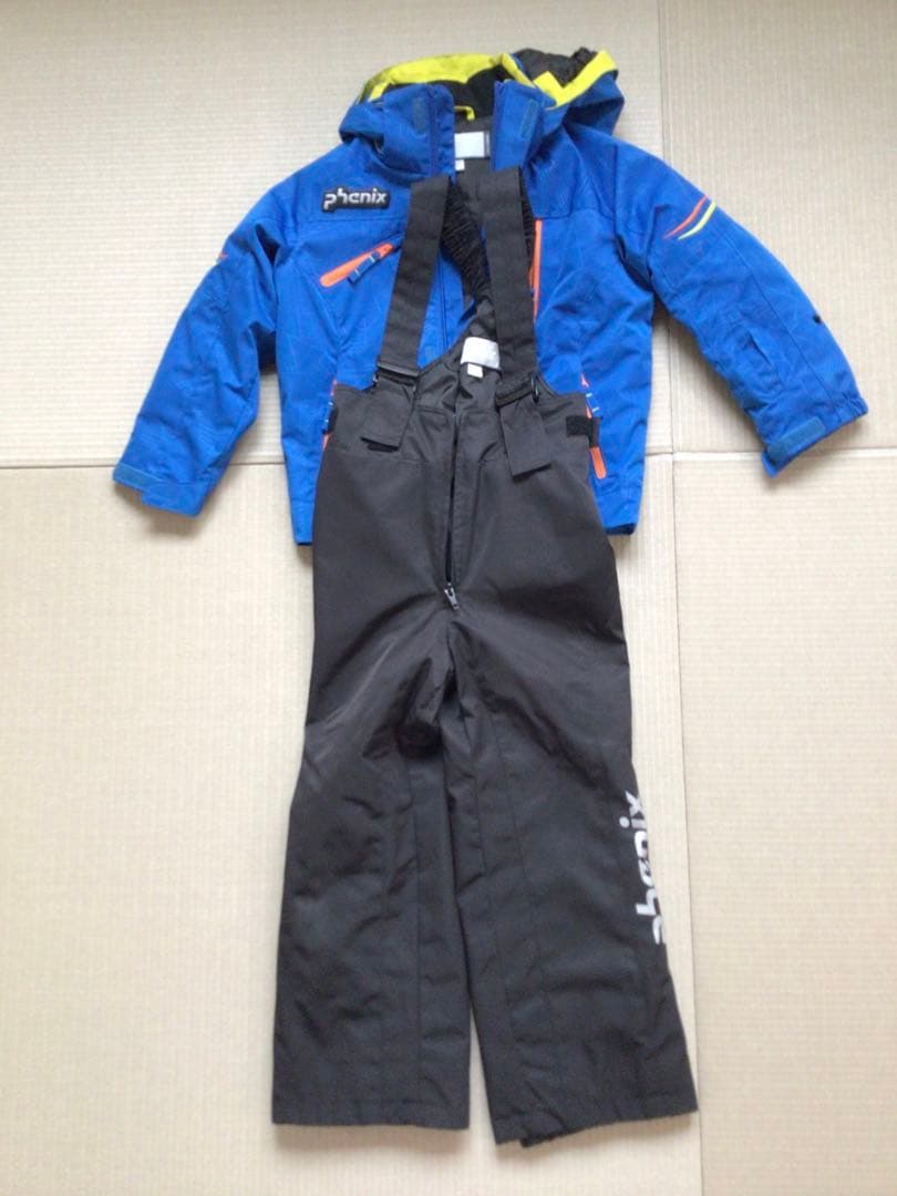 Phenix 110cmスキーウェア 青黒