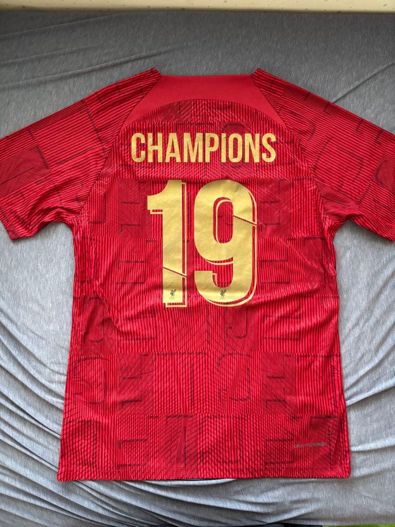 リバプール オーセンティック 優勝記念ユニ 19 CHAMPIONS XL