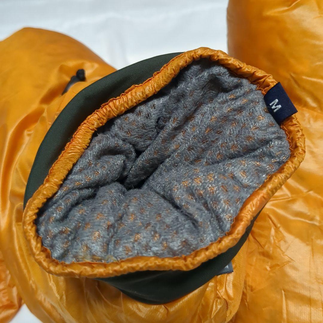 美品　mont-bell モンベル ダウン フットウォーマー　M