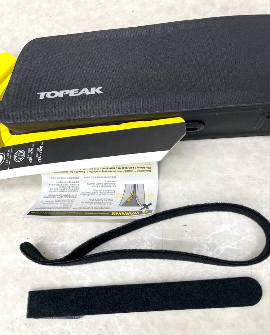 TOPEAK FASTFUEL DRYBAG II トップチューブバック