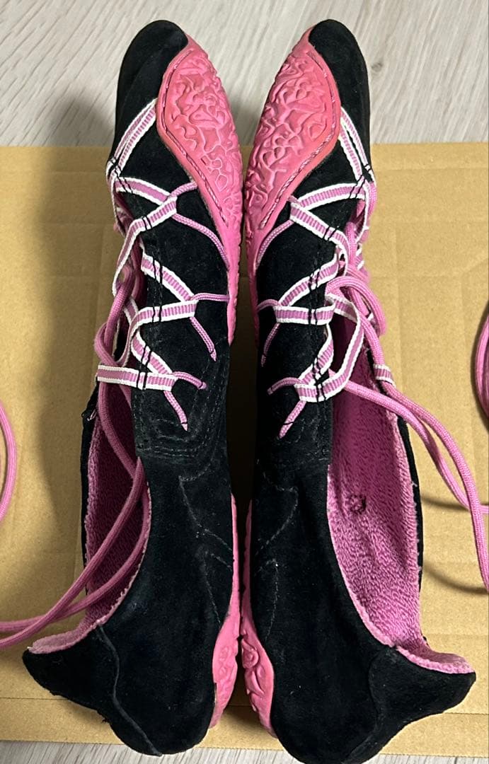 PUMA レースアップバレエシューズ 24.0cm