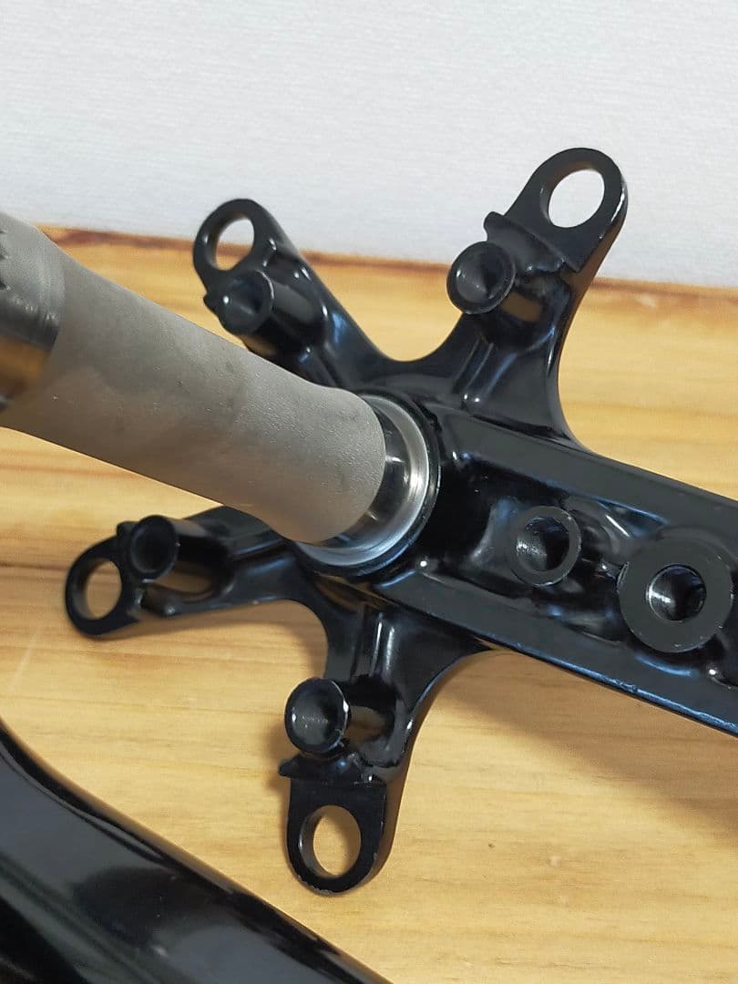 ジャンク　ショートクランク 160mm キャンディ1ペダル付