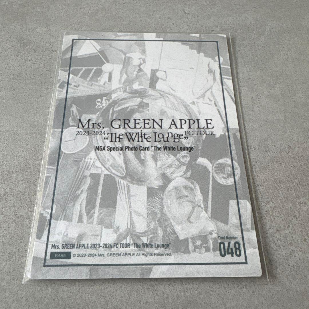 Mrs. GREEN APPLE 大森　ホワンジレア　フォトカ