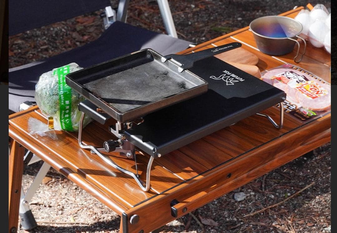 FUTURE FOX ジュニアコンパクトバーナーテーブル、バーナー、鉄板