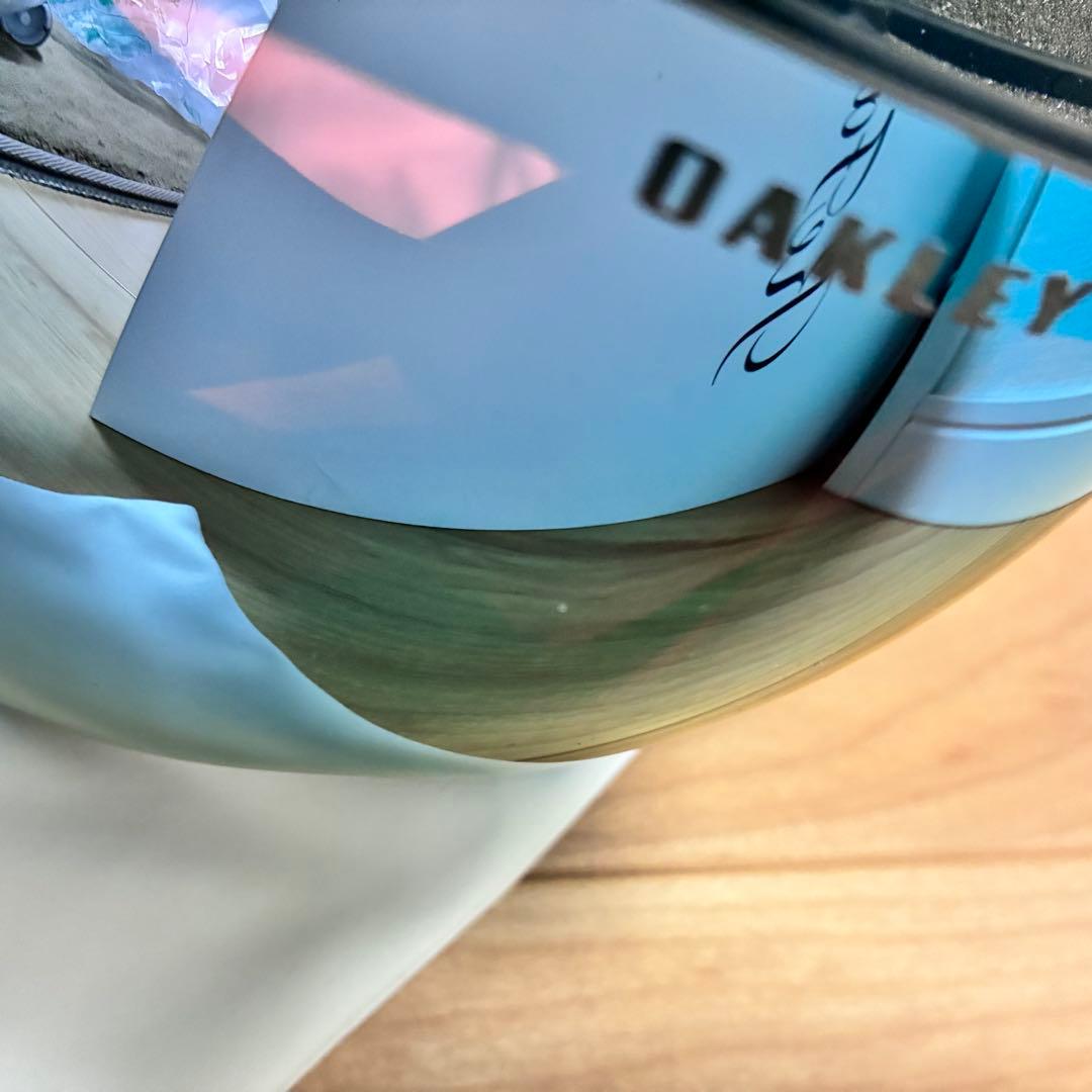 Oakley スノーゴール フライトデッキ プリズムレンズ フレームレス ミラー