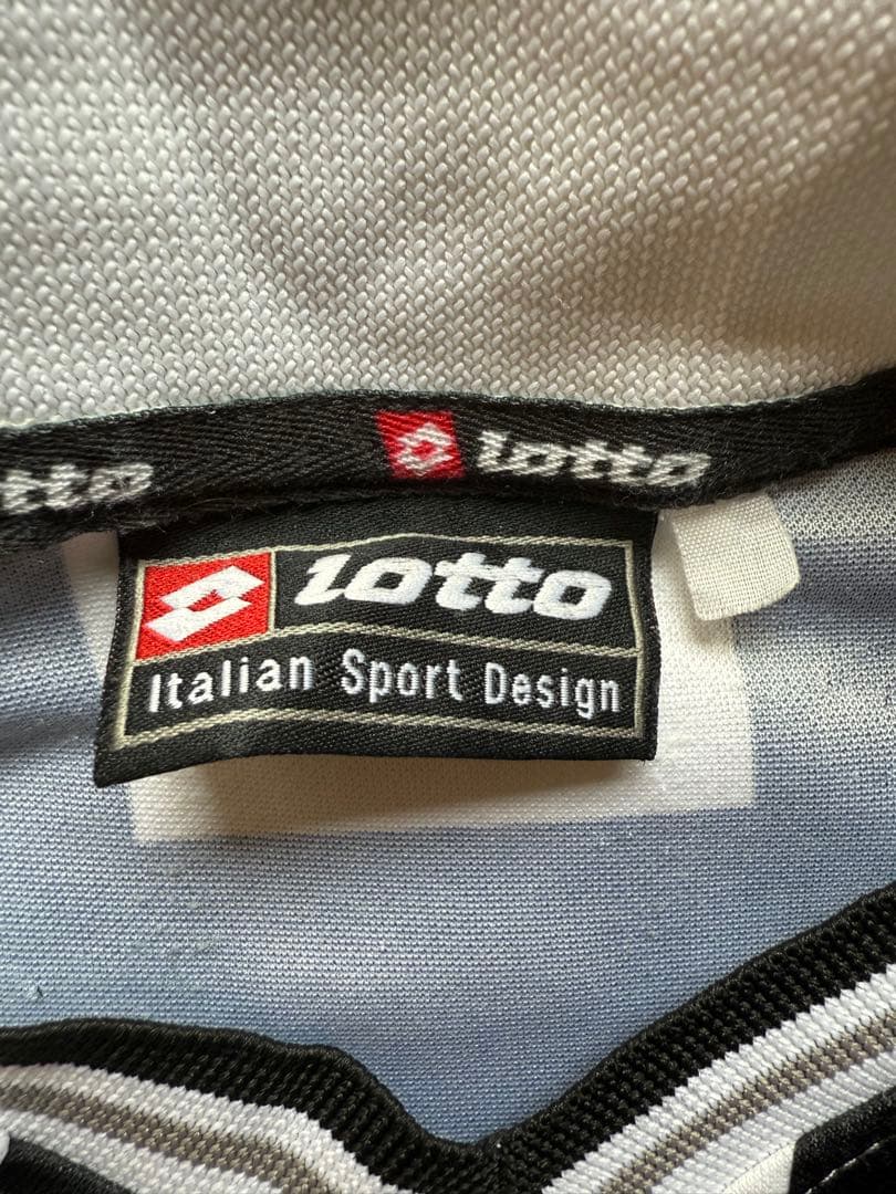 ユベントス F.C. シャツ Lotto 襟付き　XLサイズ