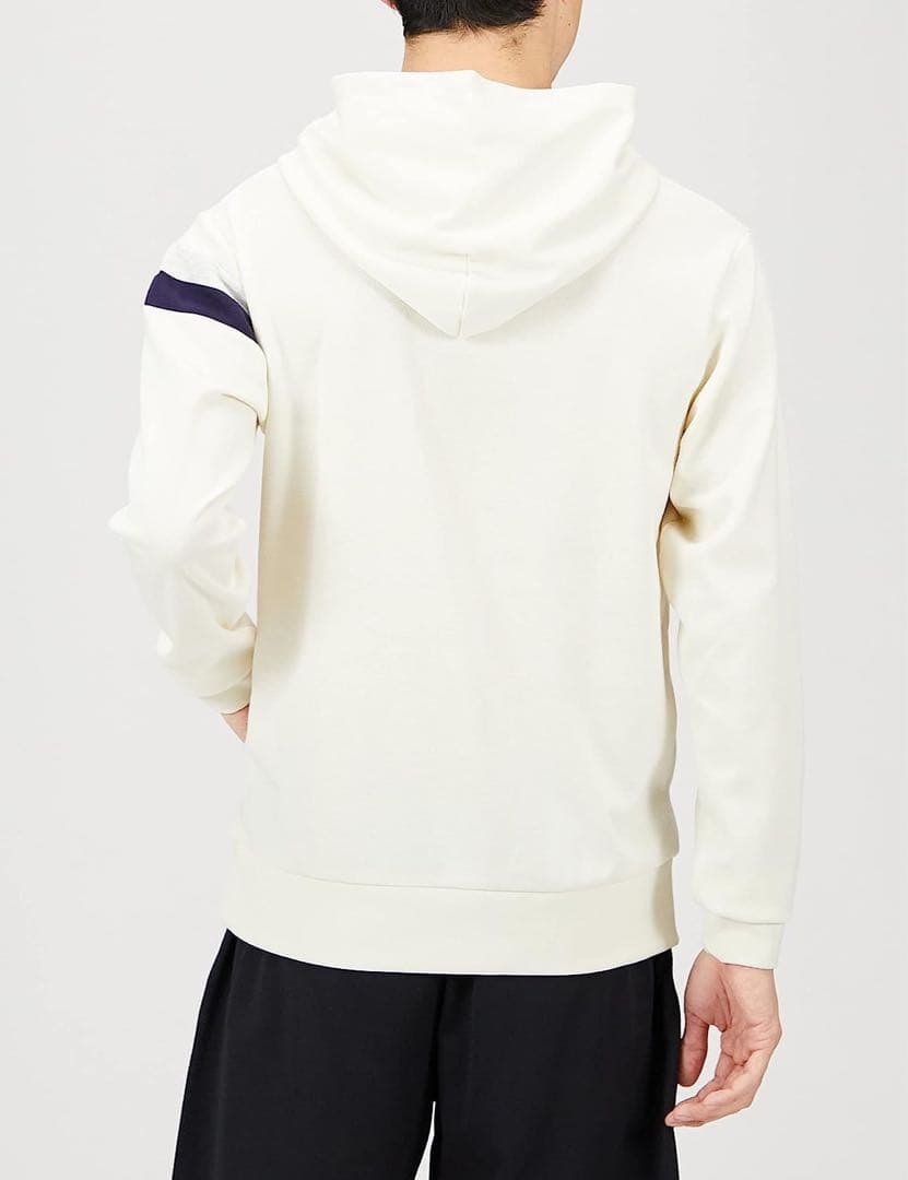 FILA フィラ テニスウェア テニスフーディープルパーカー白 メンズL新品