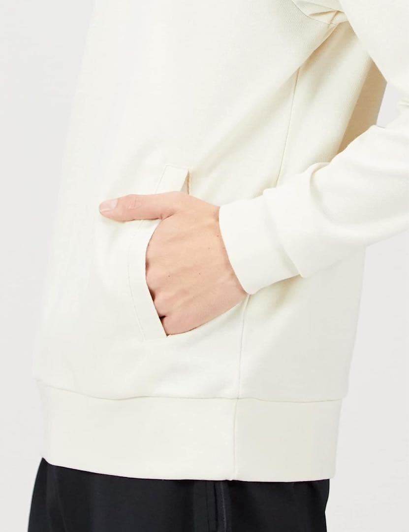 FILA フィラ テニスウェア テニスフーディープルパーカー白 メンズL新品