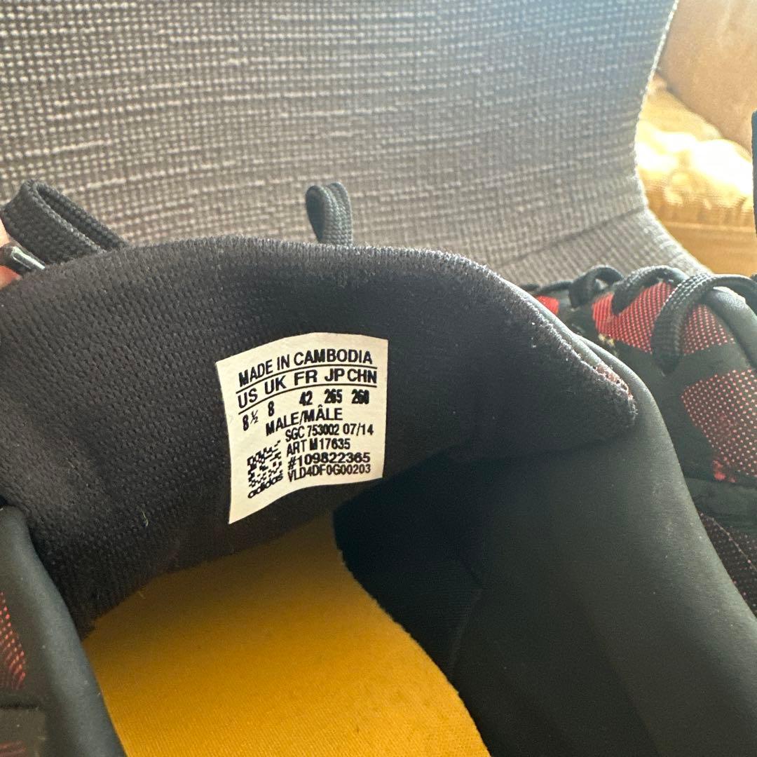 【美品】adidas アディダス　サッカーシューズ　スパイク　26.5㎝