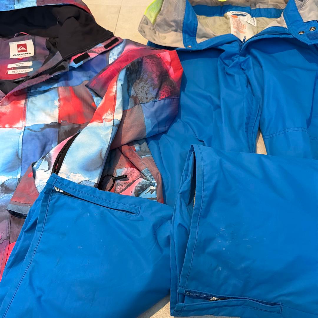 QUIKSILVER クイックシルバー スノボーウェア　セットアップ