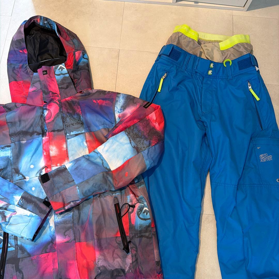 QUIKSILVER クイックシルバー スノボーウェア　セットアップ