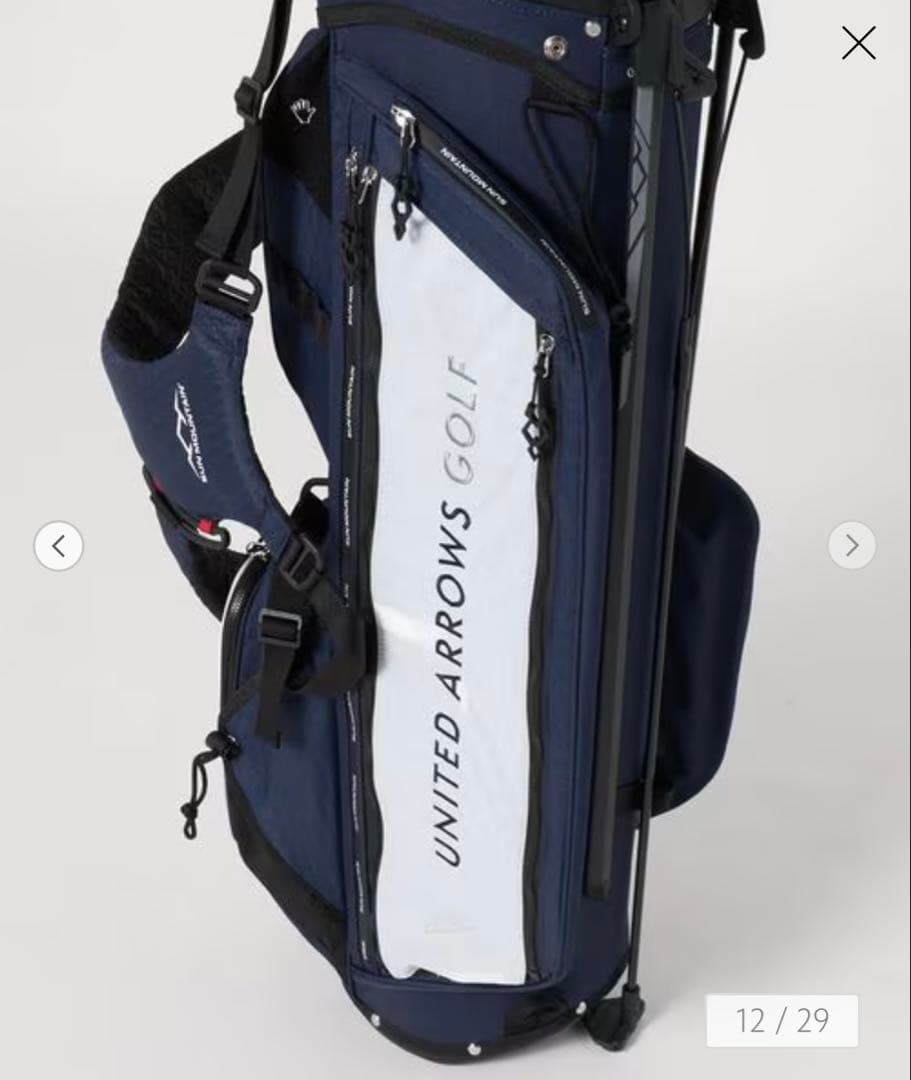 UNITED ARROWS GOLF キャディバッグ