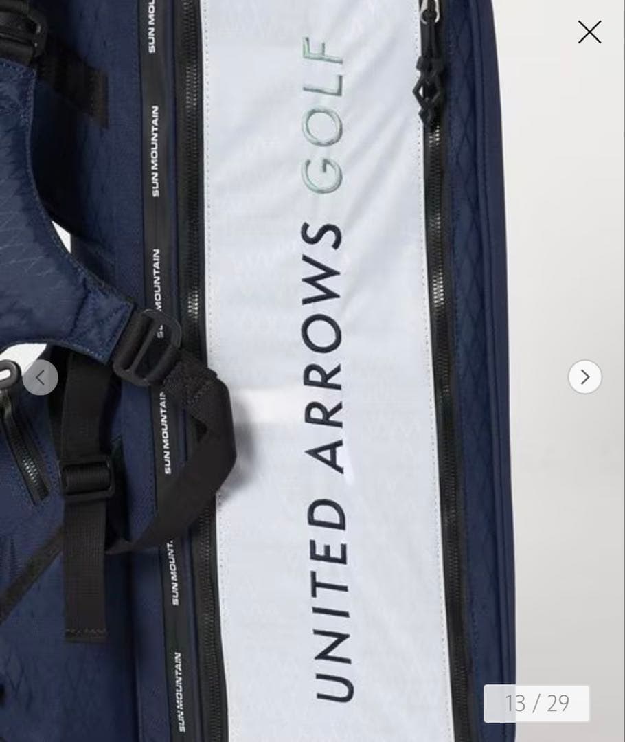 UNITED ARROWS GOLF キャディバッグ