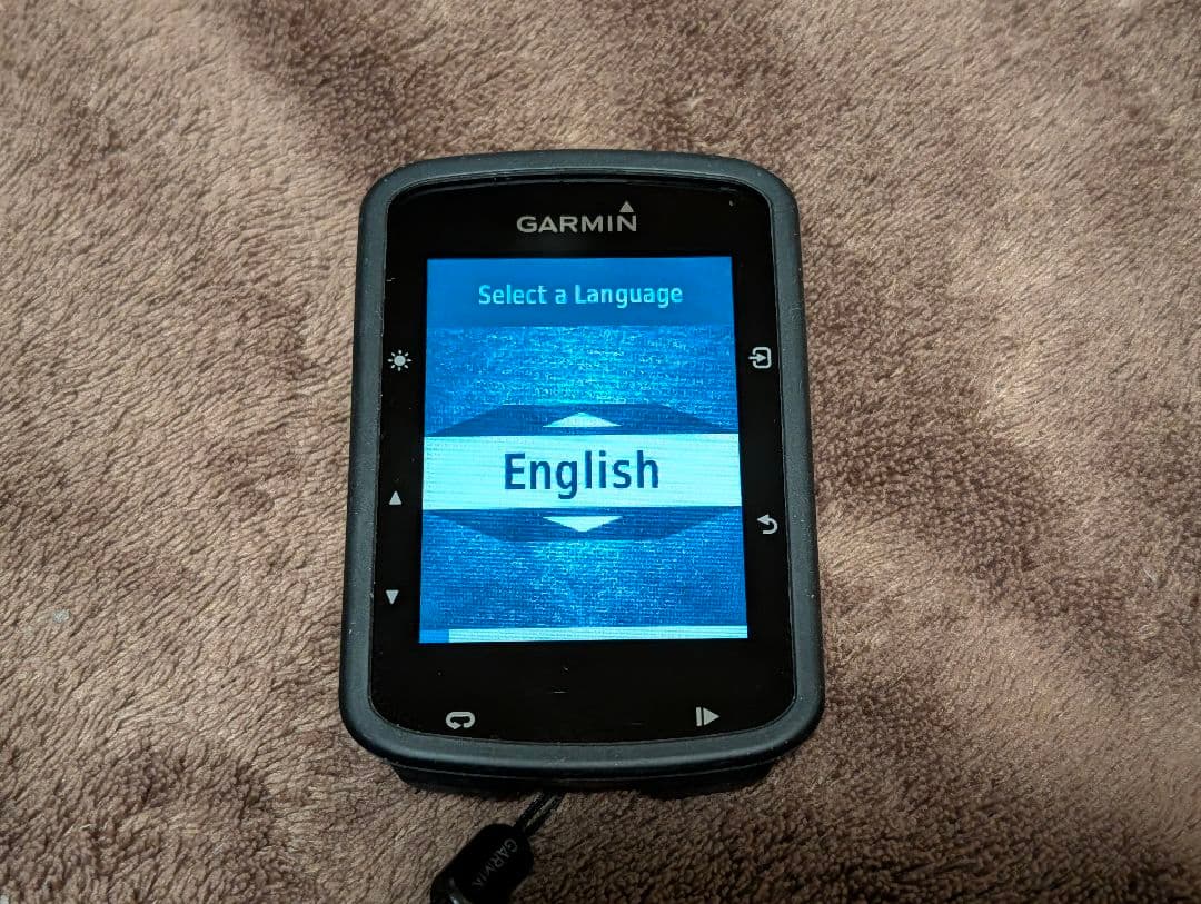 GARMIN EDGE520 本体のみ・シリコンカバー付