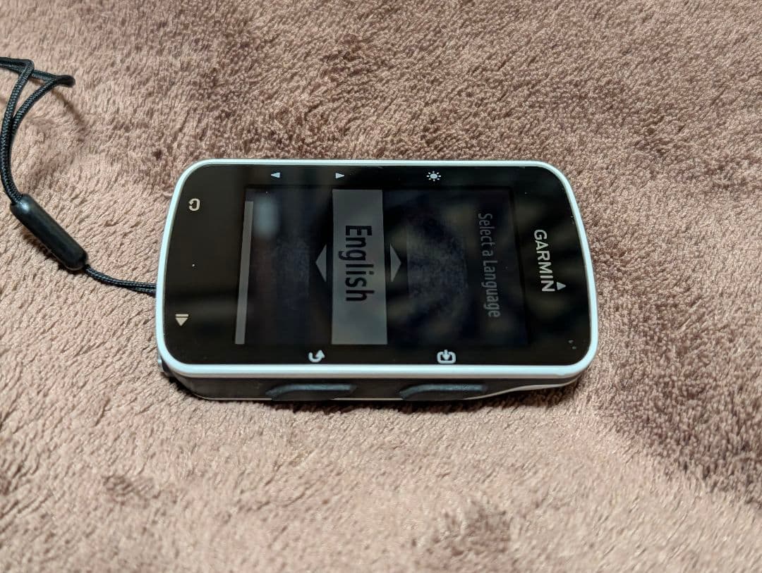 GARMIN EDGE520 本体のみ・シリコンカバー付