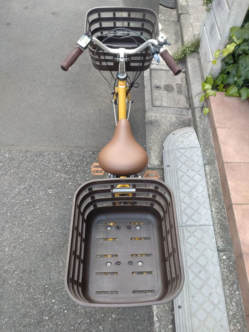 配送可★直接引渡可★ブラウンカスタム【ヤマハ パス シオン】電動アシスト自転車