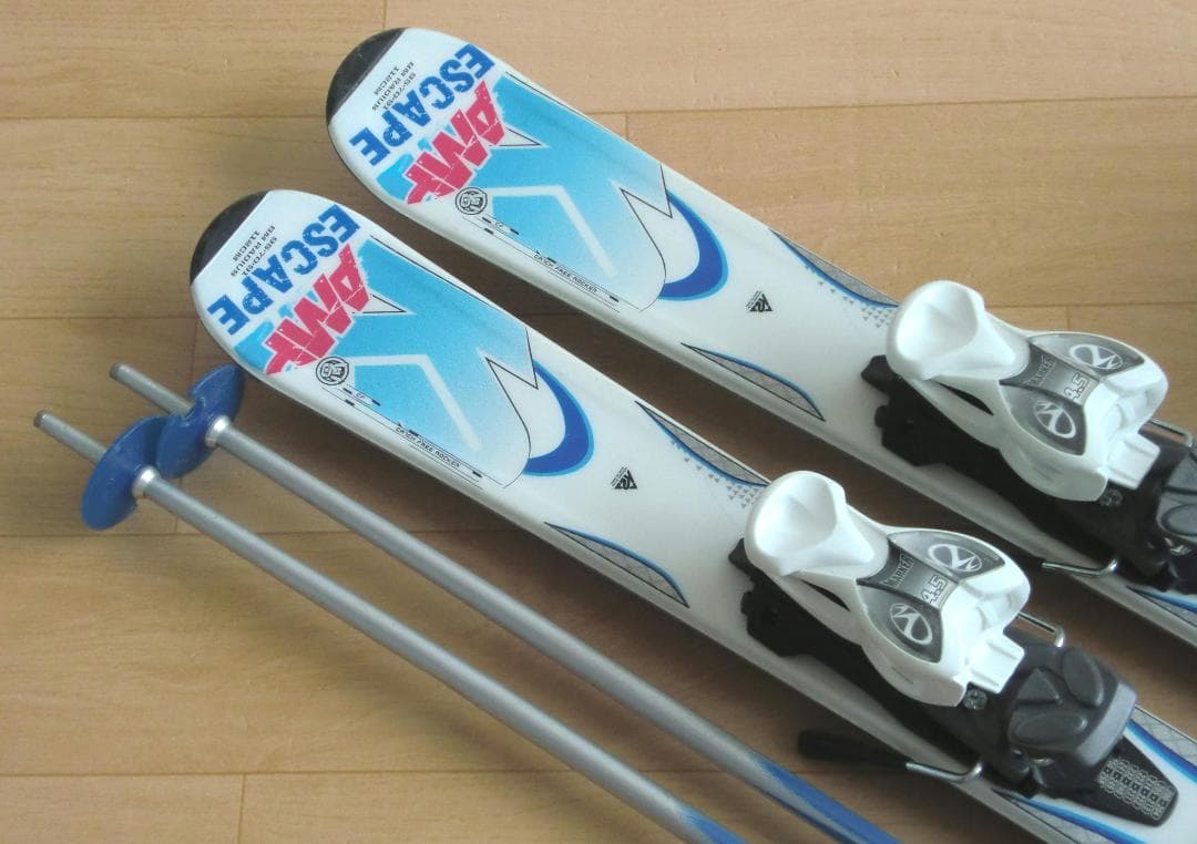 ■■送料無料■K2＋Hart■子供用スキーセット■板112靴21■WAX済■■