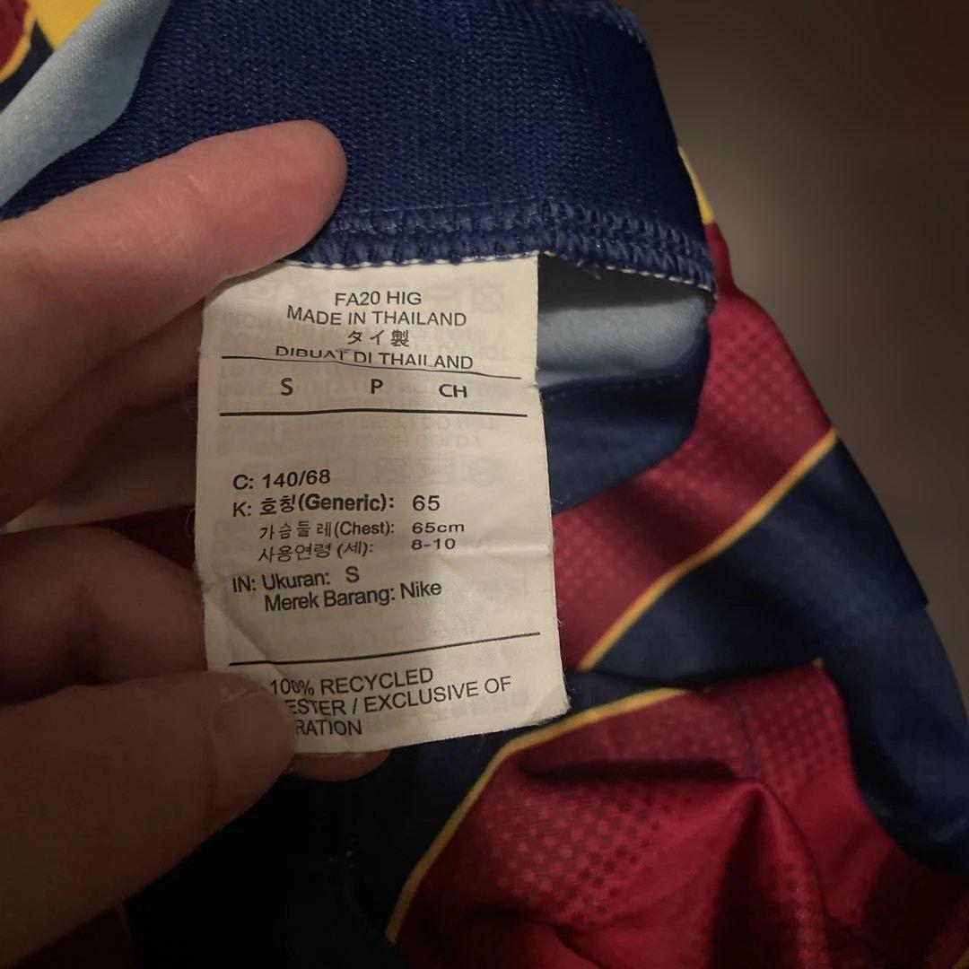 FC Barcelona Nike DRI-FIT シャツ S