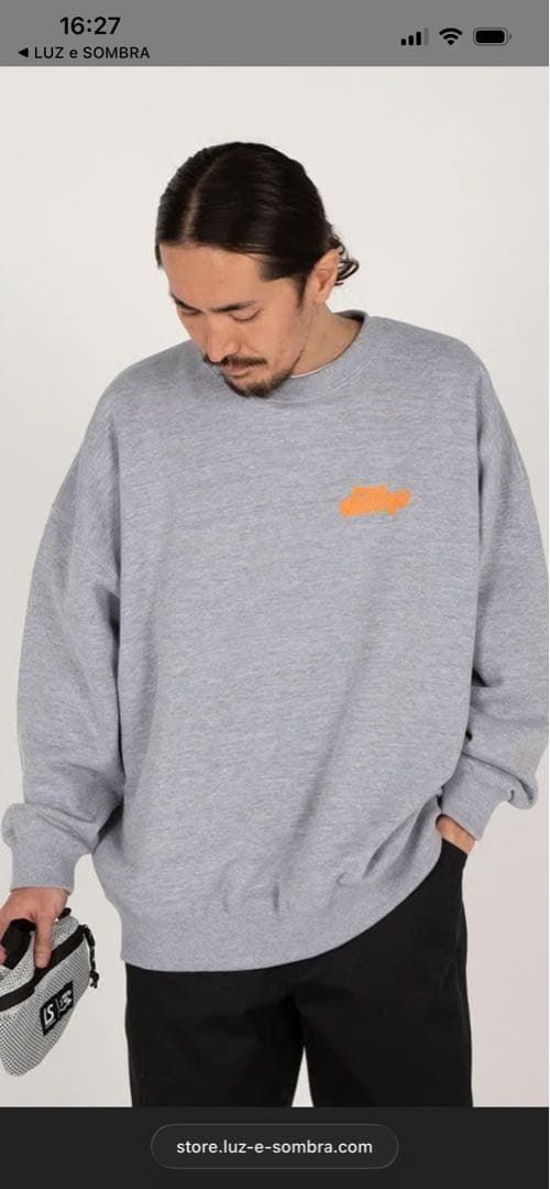 【極美品/Domingo】CAFE DOMINGO CREW SWEAT L