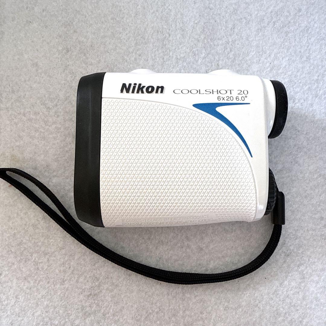 美品＊ Nikonクールショット 20 レーザー距離計 ゴルフ 新品電池付