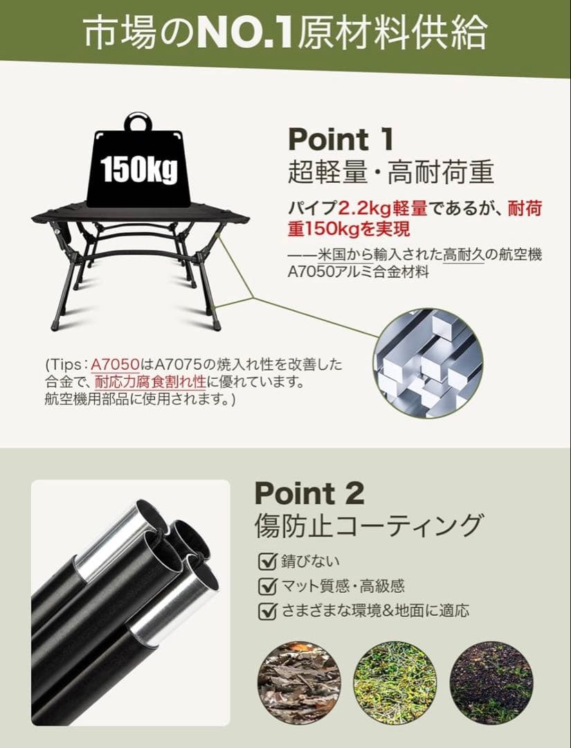 wolfyok outdoors コット　キャンプ