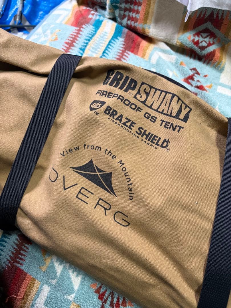 DVERG×GRIP SWANY ファイヤープルーフGSテント コヨーテ