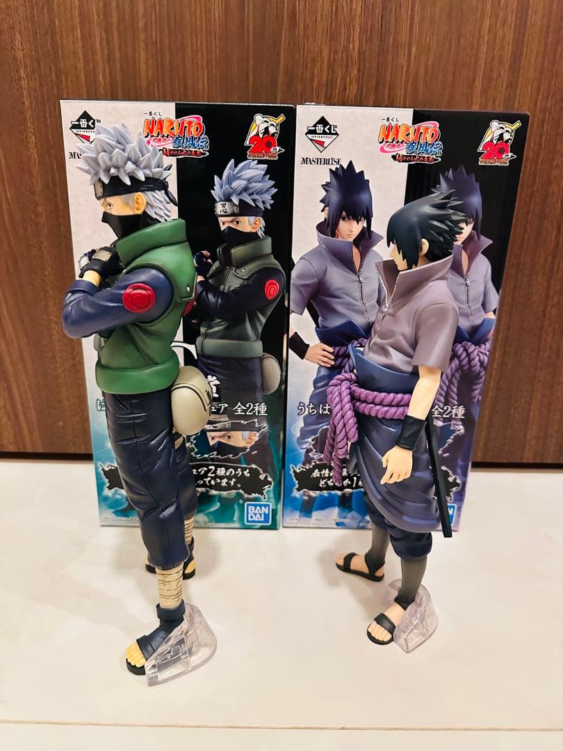 一番くじ NARUTO 紡がれる火の意志 B賞 サスケ C賞 カカシ フィギュア