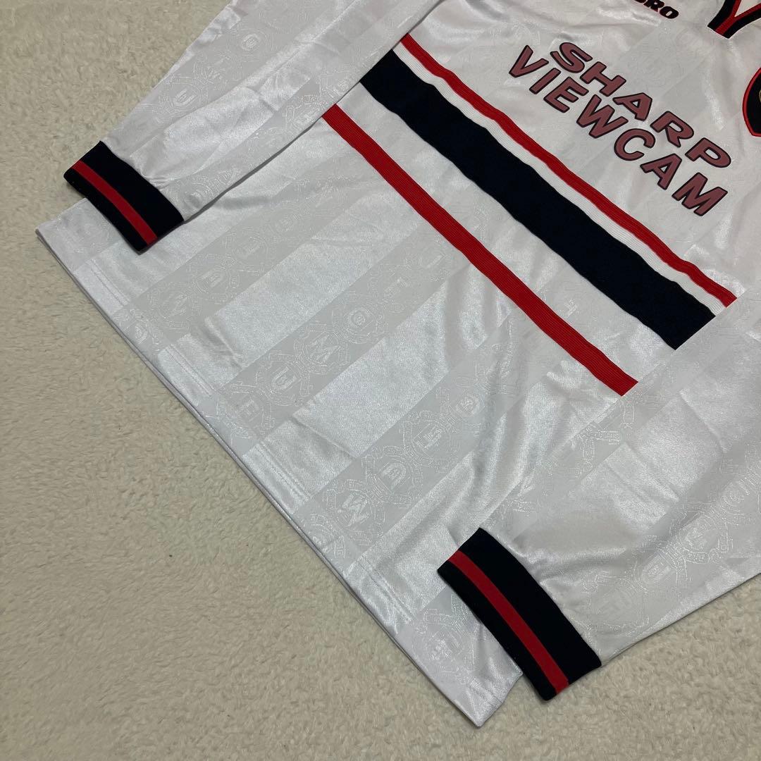 希少！90s マンチェスターユナイテッド シャツ ユニフォーム　No.7ベッカム