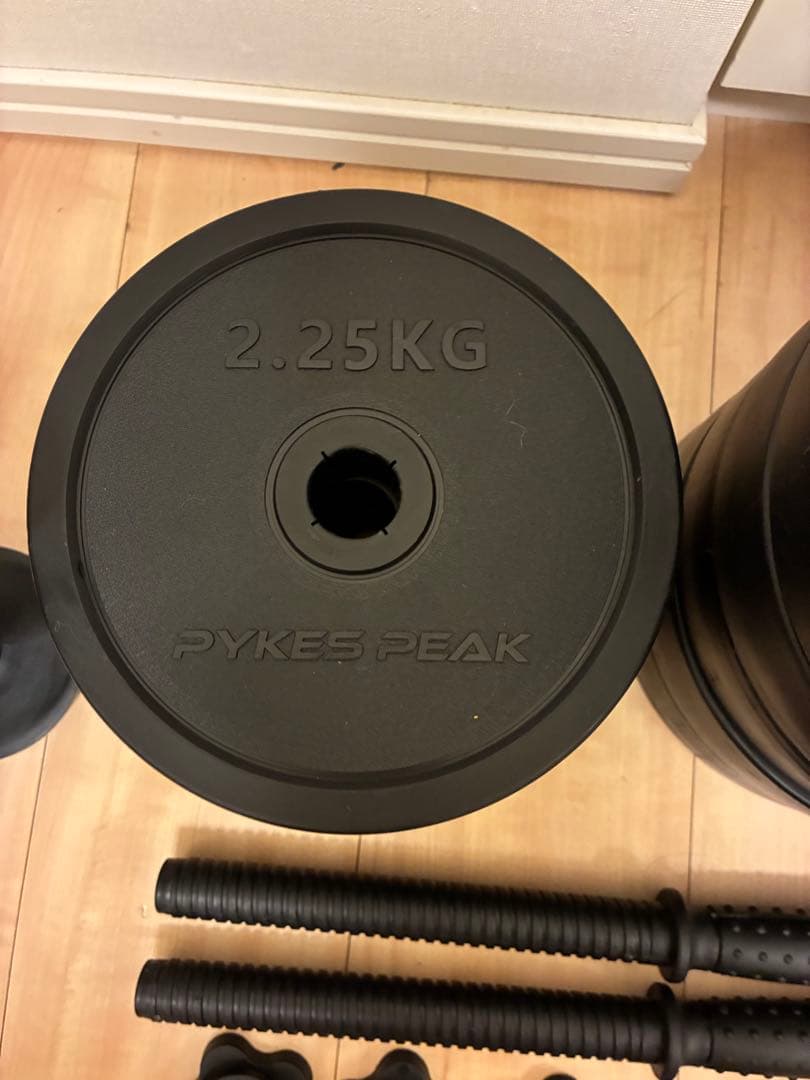 【合計39kg】PYKES PEAK ダンベルセット（ケトルベル可）金町駅手渡し