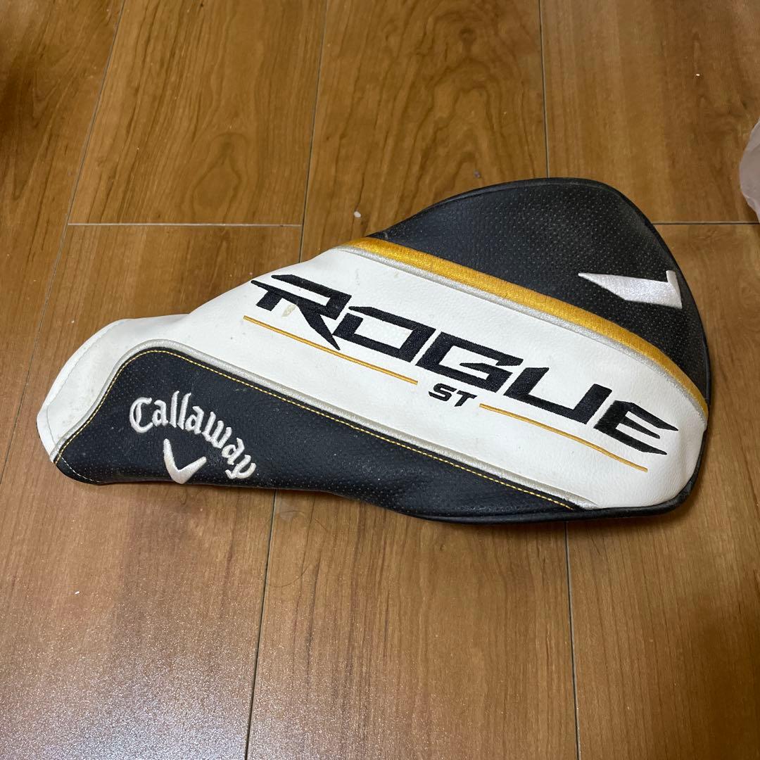 Callaway Rogue ST MAX D ドライバー 9° ヘッドとカバー