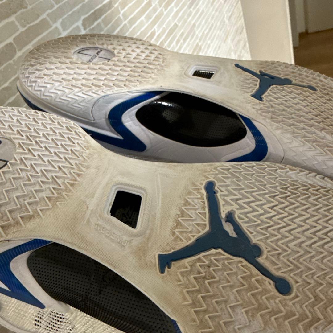 Air JORDAN36 PF NIKE ホワイト、ブルー、ブラック