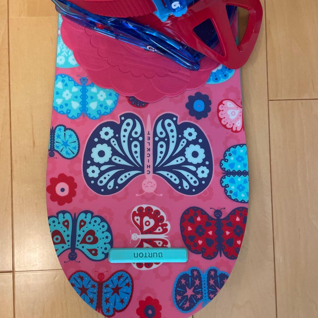 burton CHICKLETキッズ　スノーボード　ビンディング　セット