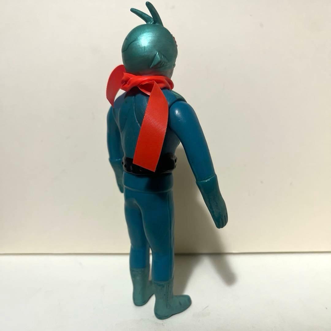 ポピー製 仮面ライダー ミドルサイズ ソフビ フィギュア 当時物 珍色