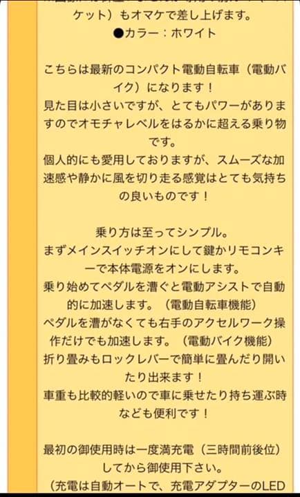 折りたたみ電動自転車