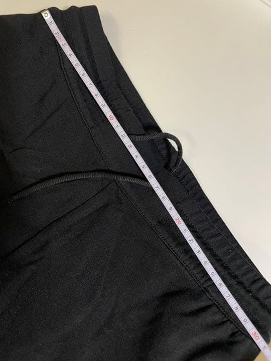 Y-3艶ありブラックスエットSサイズ