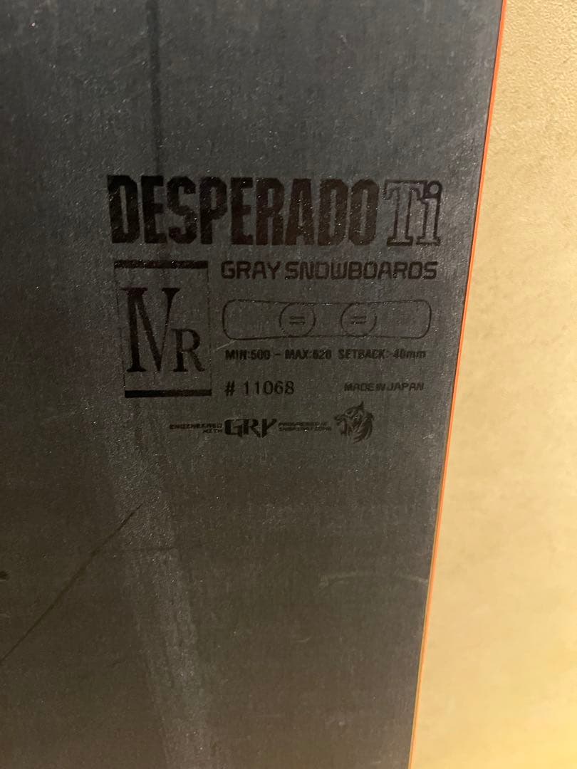 gray desperado TYPE R Ⅳ（159）22-23